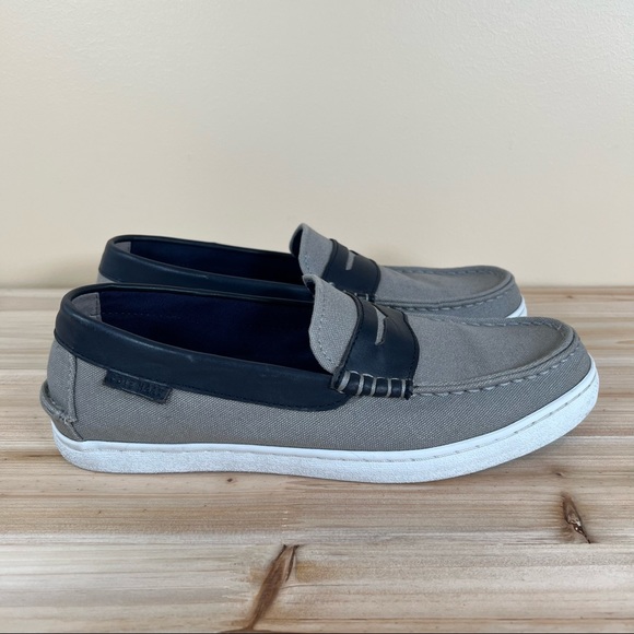 Cole Haan Other - Cole Haan Loafers boat shoes Mens Gray